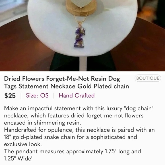 Lavender Bundle with Paisley Handmade Headband Resin Jewelry Necklace Earrings - Picture 3 of 6